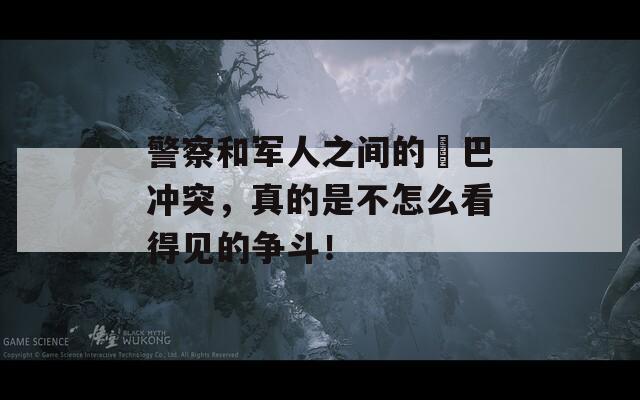警察和军人之间的鳮巴冲突，真的是不怎么看得见的争斗！
