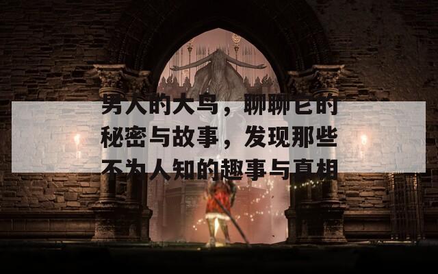 男人的大鸟，聊聊它的秘密与故事，发现那些不为人知的趣事与真相