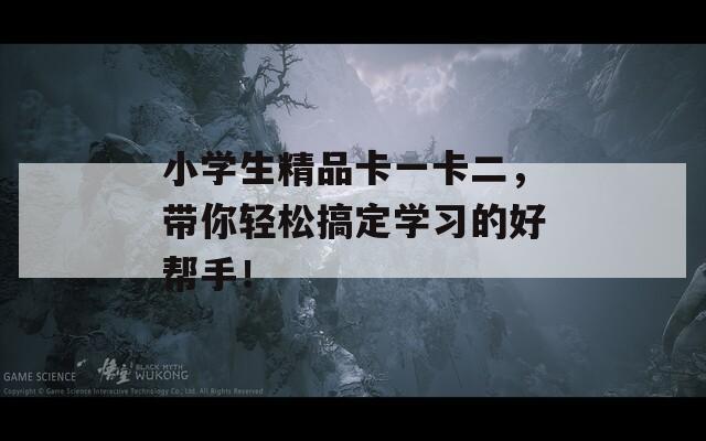 小学生精品卡一卡二，带你轻松搞定学习的好帮手！  第1张