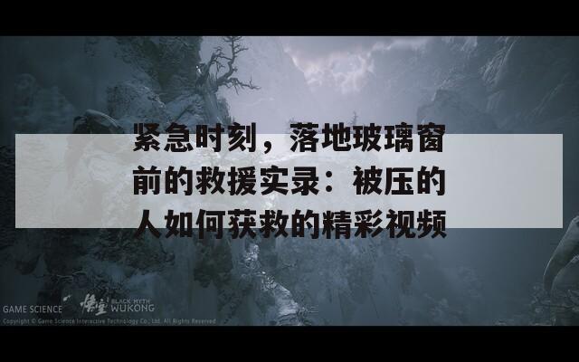 紧急时刻，落地玻璃窗前的救援实录：被压的人如何获救的精彩视频  第1张