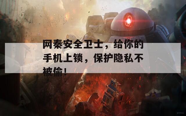 网秦安全卫士，给你的手机上锁，保护隐私不被偷！