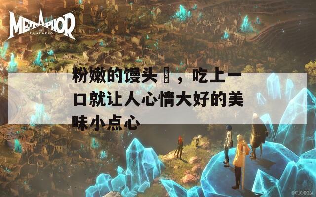粉嫩的馒头鮑，吃上一口就让人心情大好的美味小点心  第1张