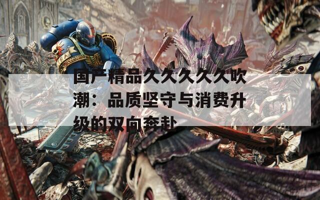国产精品久久久久久吹潮：品质坚守与消费升级的双向奔赴
