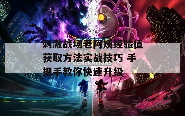 刺激战场老阿姨经验值获取方法实战技巧 手把手教你快速升级  第1张
