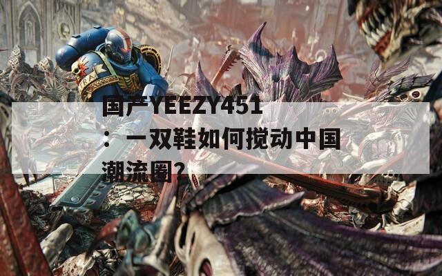 国产YEEZY451：一双鞋如何搅动中国潮流圈？  第1张