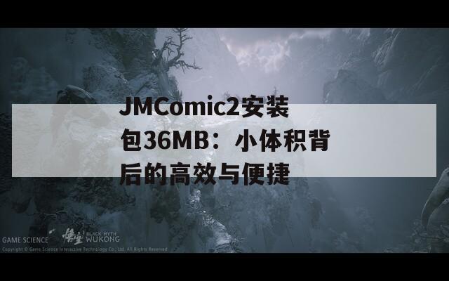JMComic2安装包36MB：小体积背后的高效与便捷