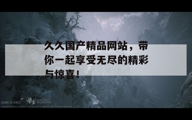 久久国产精品网站，带你一起享受无尽的精彩与惊喜！  第1张