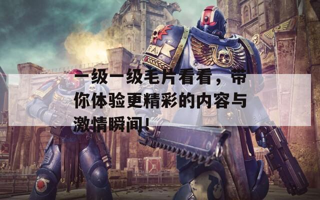 一级一级毛片看看，带你体验更精彩的内容与激情瞬间！