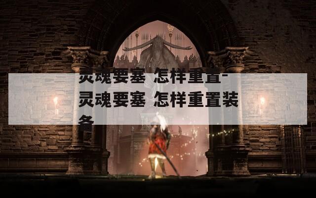 灵魂要塞 怎样重置-灵魂要塞 怎样重置装备