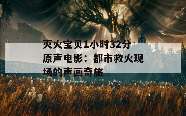 灭火宝贝1小时32分原声电影：都市救火现场的声画奇旅  第1张