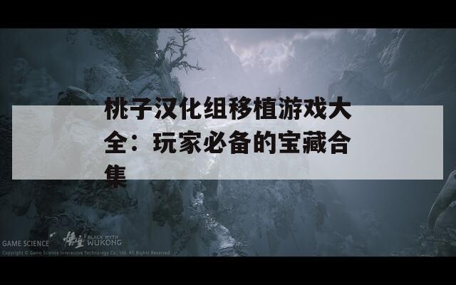 桃子汉化组移植游戏大全：玩家必备的宝藏合集
