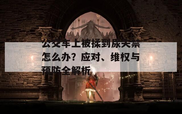 公交车上被揉到尿失禁怎么办？应对、维权与预防全解析  第1张