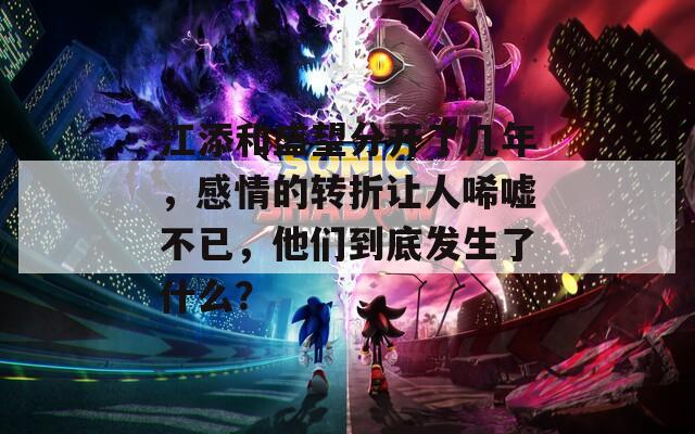 江添和盛望分开了几年，感情的转折让人唏嘘不已，他们到底发生了什么？  第1张