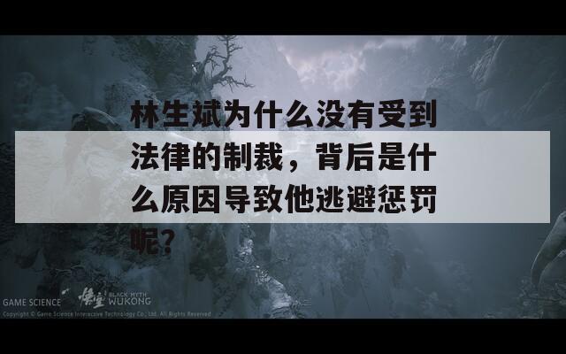 林生斌为什么没有受到法律的制裁，背后是什么原因导致他逃避惩罚呢？