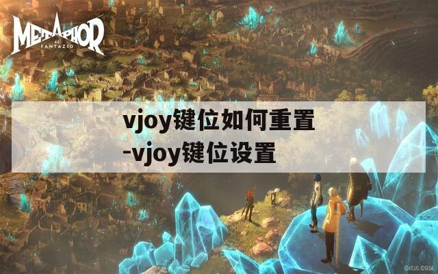 vjoy键位如何重置-vjoy键位设置