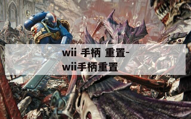 wii 手柄 重置-wii手柄重置  第1张