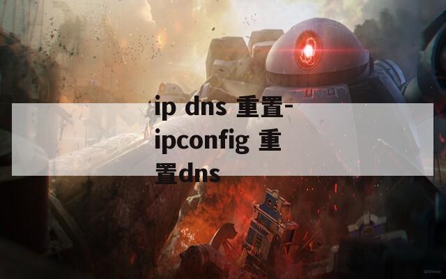 ip dns 重置-ipconfig 重置dns