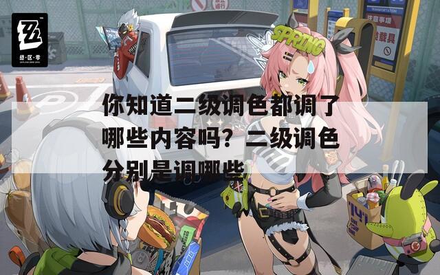 你知道二级调色都调了哪些内容吗？二级调色分别是调哪些  第1张
