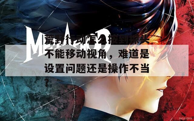 荒野行动怎么按到探头不能移动视角，难道是设置问题还是操作不当？