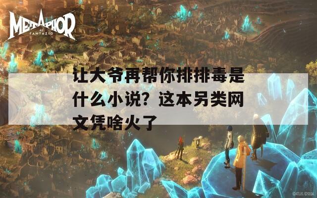 让大爷再帮你排排毒是什么小说？这本另类网文凭啥火了