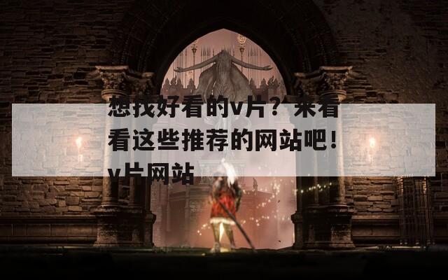 想找好看的v片？来看看这些推荐的网站吧！v片网站