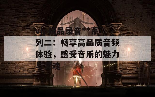 vip精品录音**系列二：畅享高品质音频体验，感受音乐的魅力与灵魂
