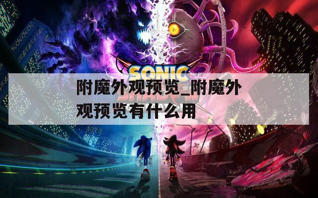 附魔外观预览_附魔外观预览有什么用  第1张