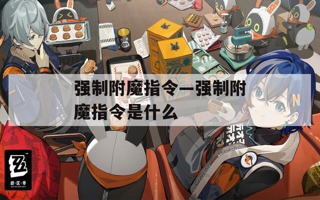 强制附魔指令—强制附魔指令是什么  第1张