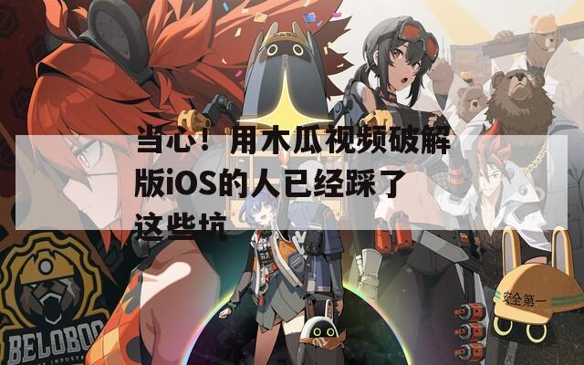 当心！用木瓜视频破解版iOS的人已经踩了这些坑  第1张