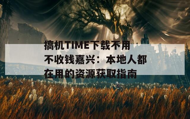 搞机TIME下载不用不收钱嘉兴：本地人都在用的资源获取指南