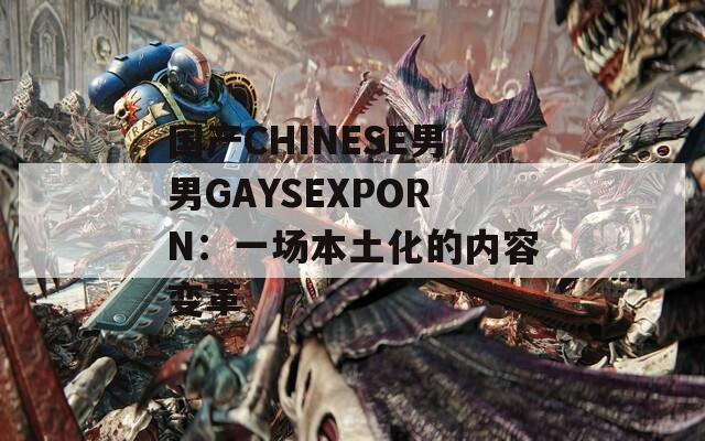 国产CHINESE男男GAYSEXPORN：一场本土化的内容变革